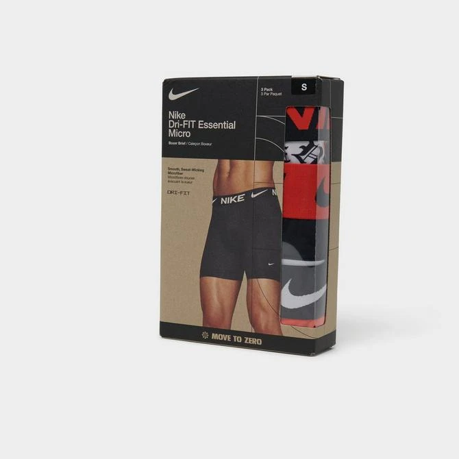 NIKE Men's Nike Dri-FIT Essential Micro Boxer Briefs (3-Pack) 5