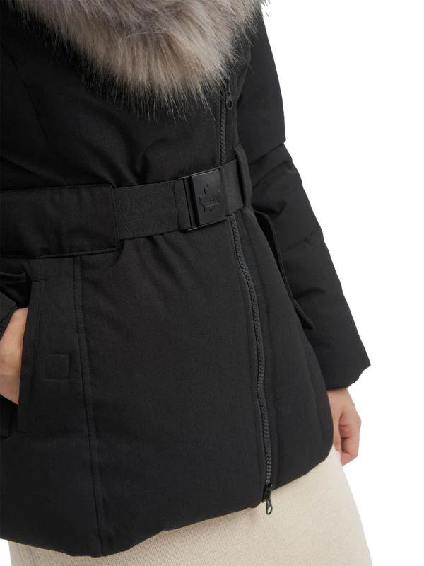 TOBOGGAN CANADA Eva B III Faux Fur Trim Puffer Jacket 3