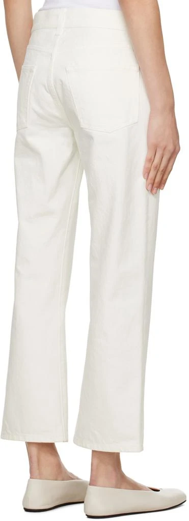 The Row White Lesley Jeans 3