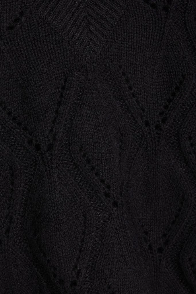 Autumn Cashmere Pointelle-knit cashmere vest 4