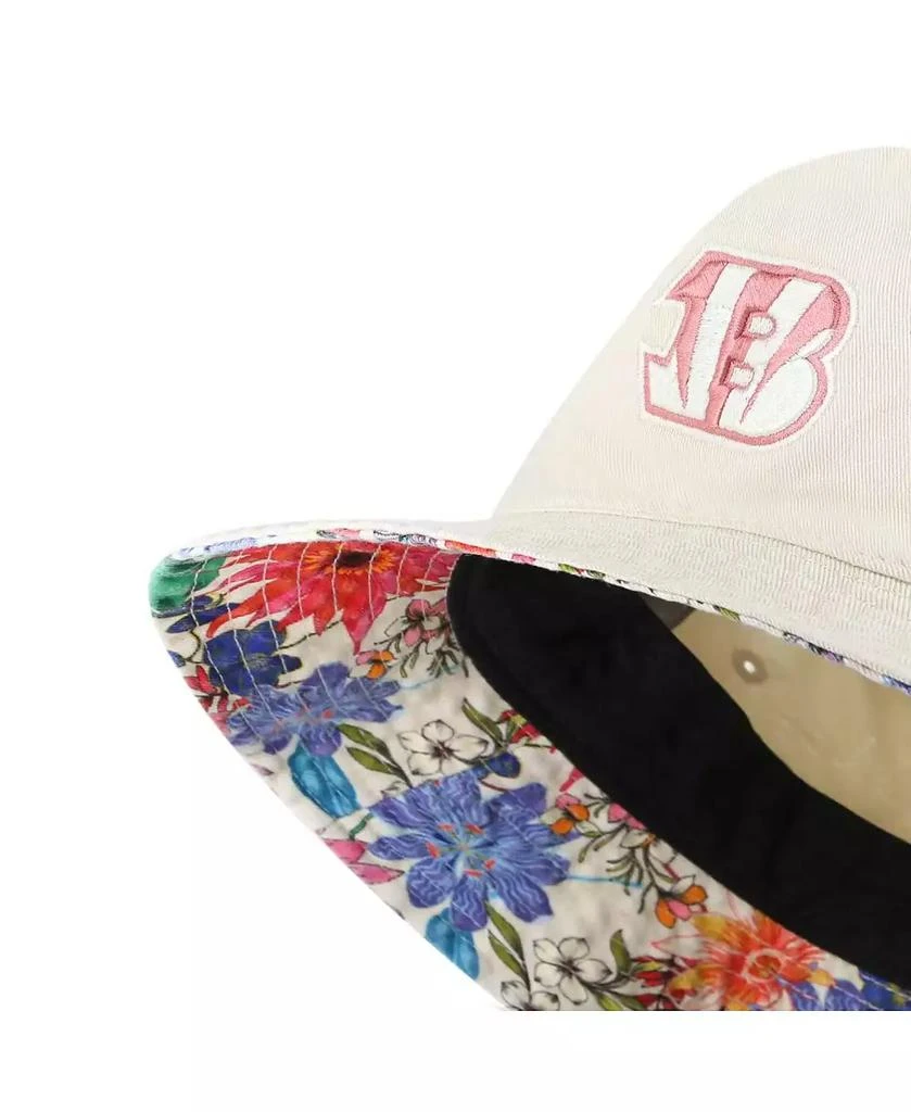 47 Brand Women's Natural Cincinnati Bengals Pollinator Bucket Hat 3