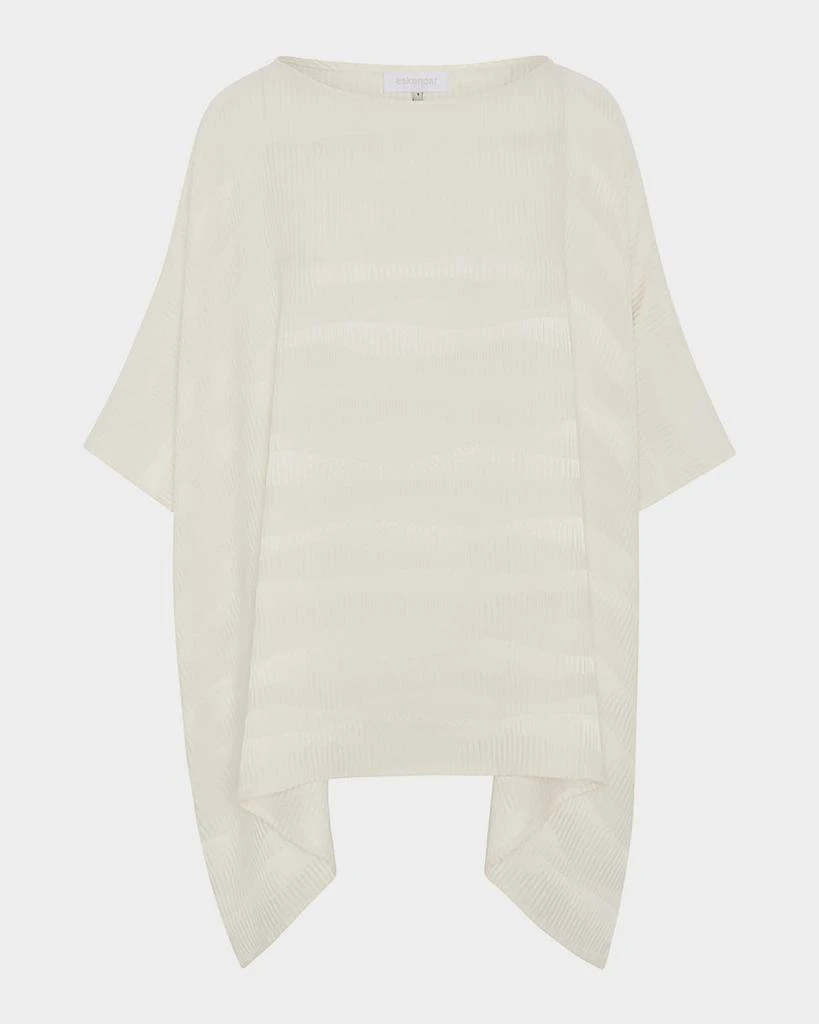 Eskandar Longer-Back Scoop-Neck Kaftan (Mid Plus Length) 1