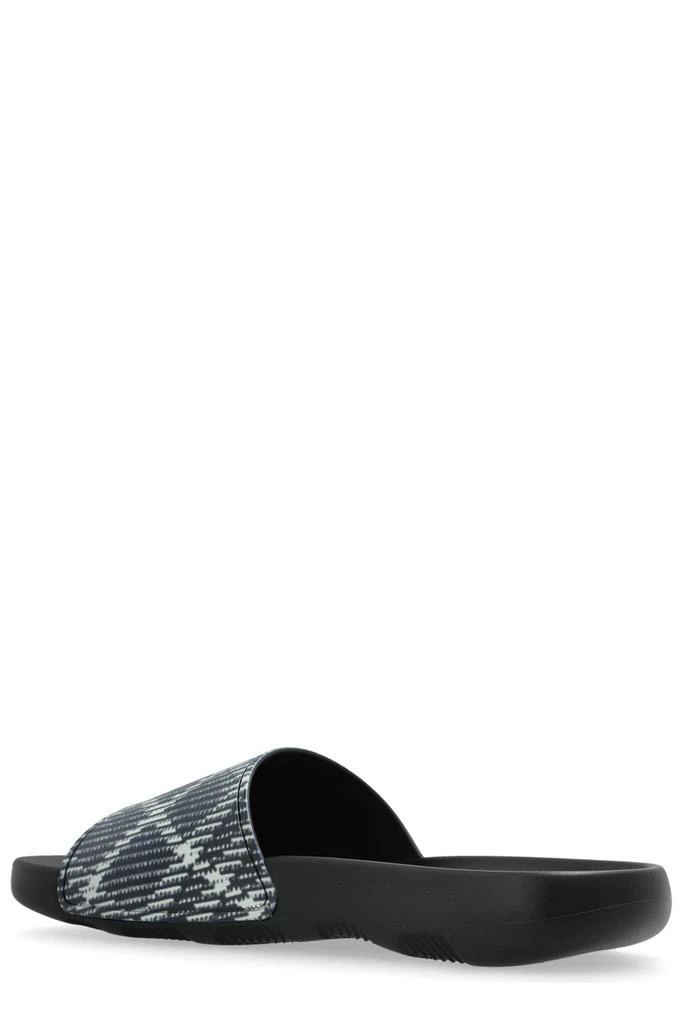 Burberry Burberry Dive Checked Slip-On Slides 3