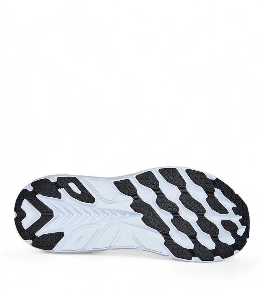 Hoka One One Men's Clifton 8 Running Shoes In Black/white 5