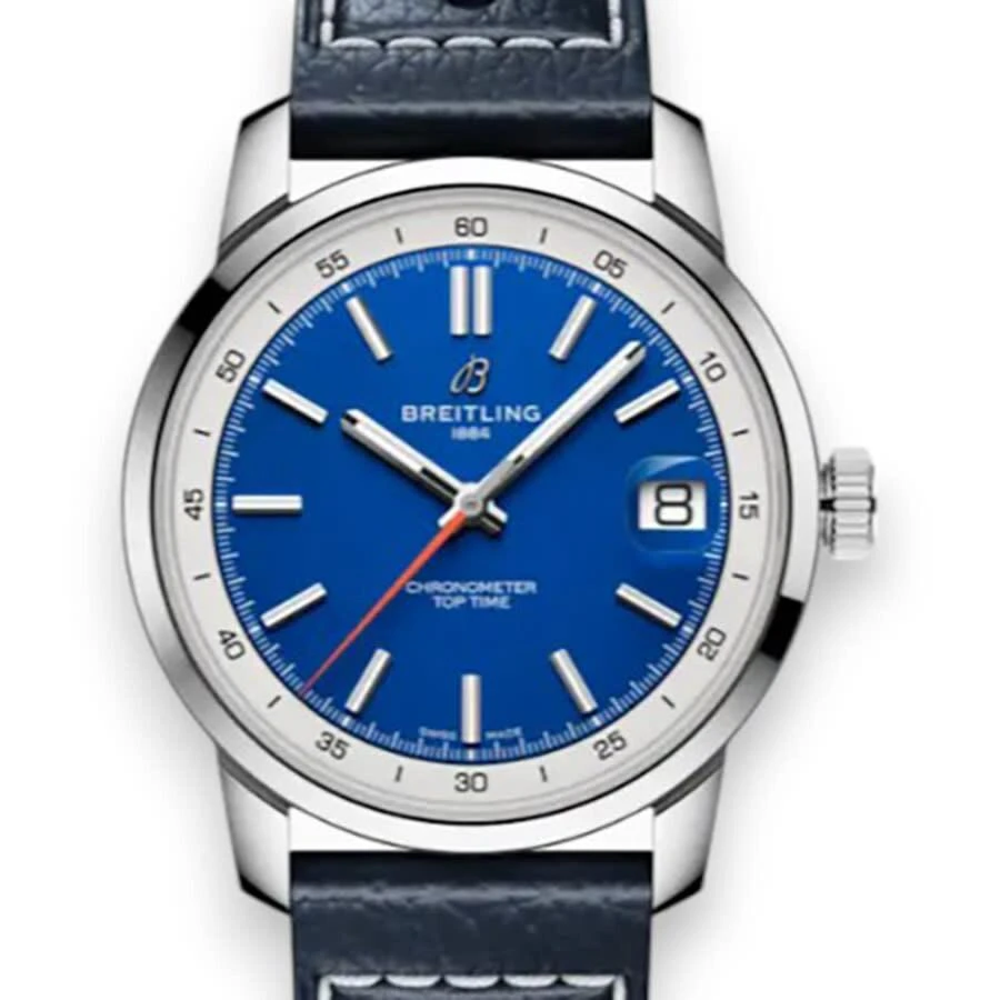 Top Time B31 Hand Wind Chronometer Blue Dial Men's Watch