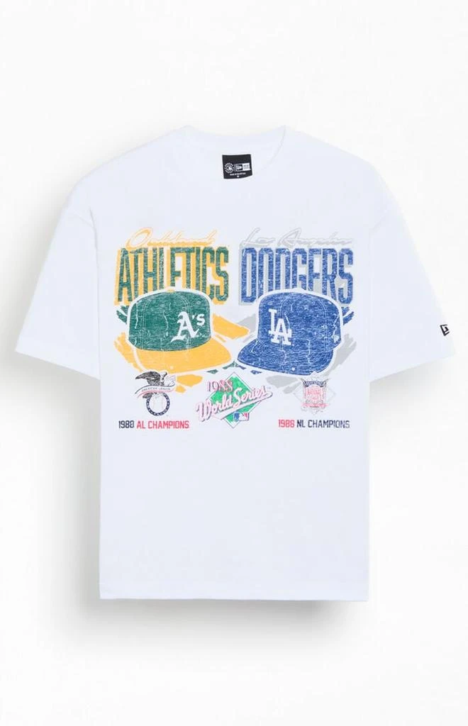 New Era Oakland A’s Vs LA Dodgers 1988 World Series T-Shirt 1