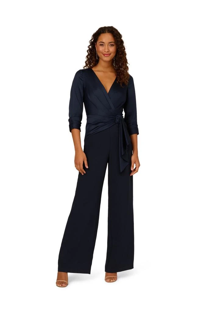 Adrianna Papell Satin crepe jumpsuit 5