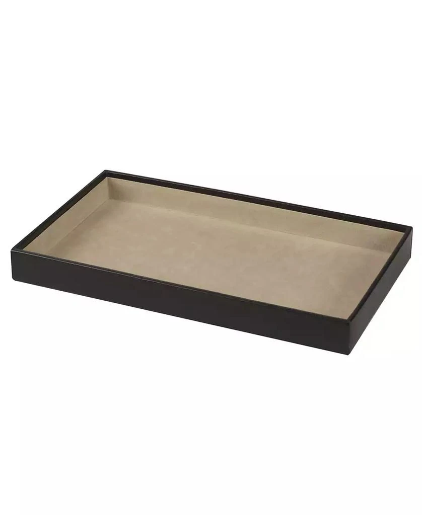 Wolf 1.5" Black Standard Jewelry Tray 1