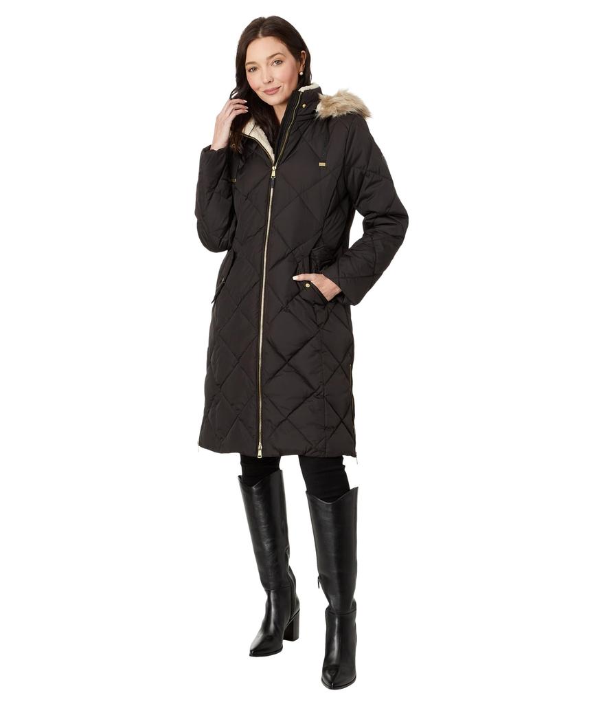 LAUREN Ralph Lauren Diamond Puffer Detachable Hoodie