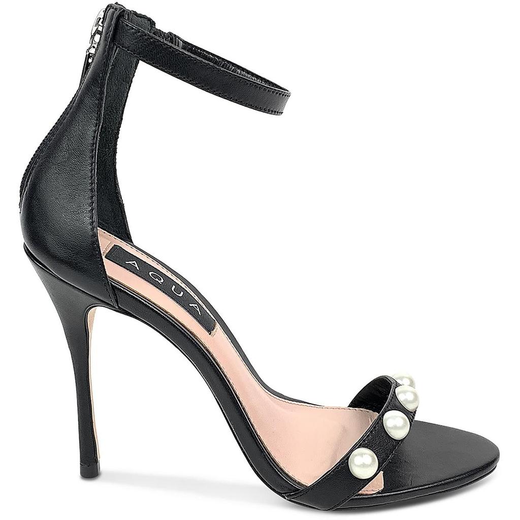 Aqua Womens Leather Dressy Heels