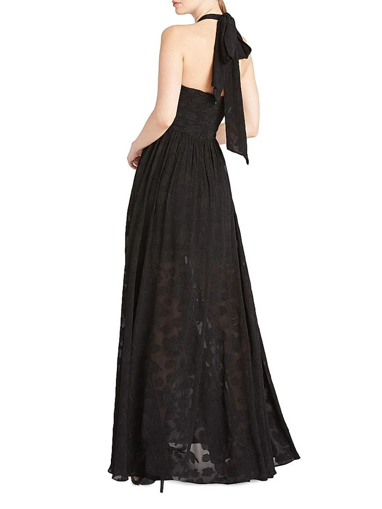 AMUR Lilyana Halter Maxi Dress 4