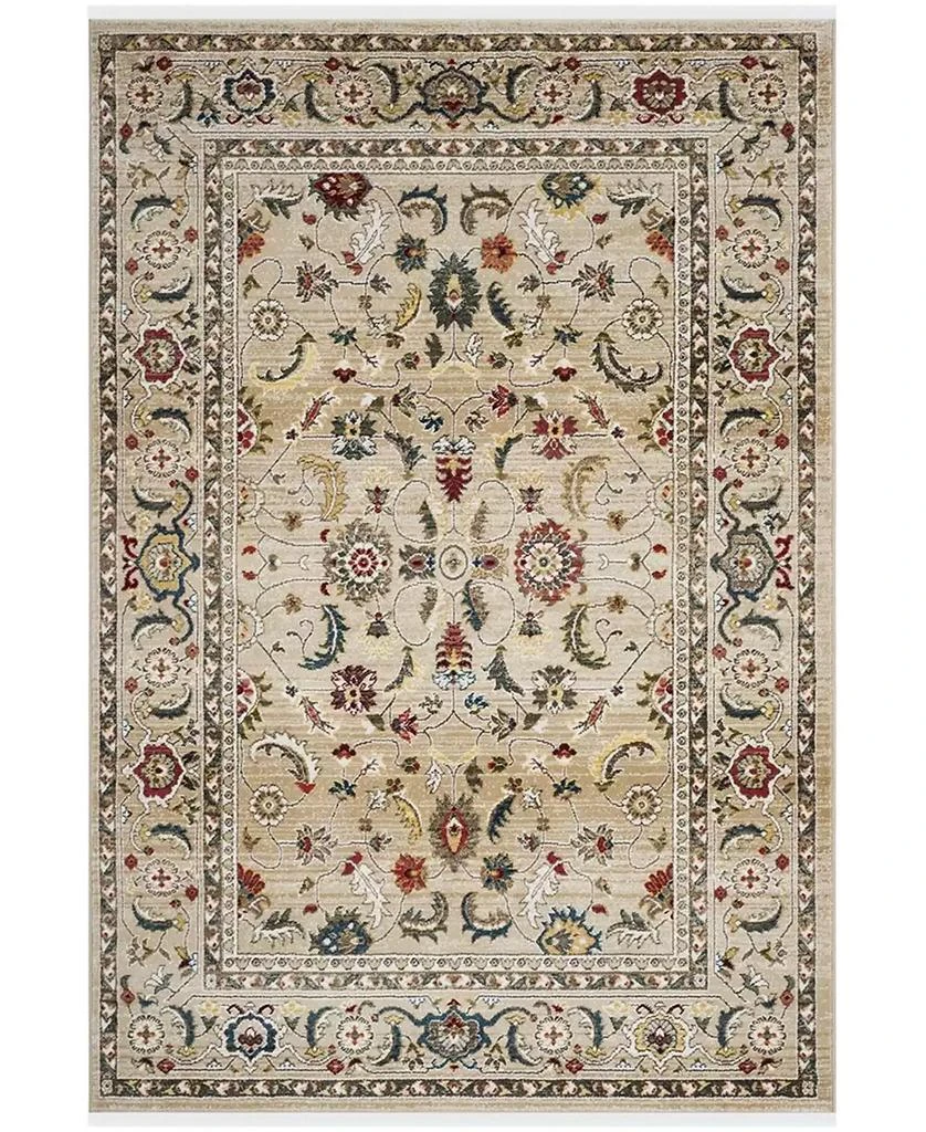 Ralph Lauren Tristan LRL1299E Beige and Multi 5'1" X 7'6" Area Rug 1