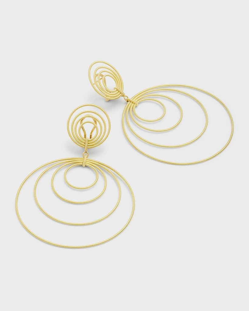 Buccellati Hawaii 18K Gold Waikiki Earrings 3