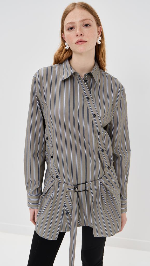 Christopher Esber Deconstruct Cotton Shirt Tunic