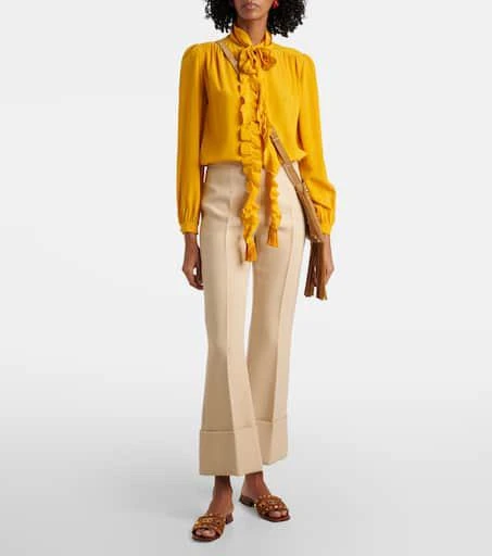 Valentino Plaster Caster studded suede slides 3