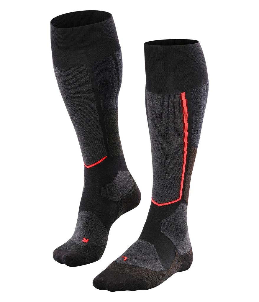 FALKE ST4 Wool Ski Tour Knee High Skiing Socks 1-Pair