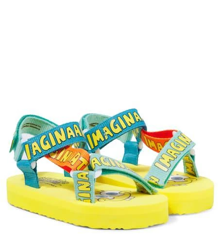Stella McCartney x SpongeBob SquarePants printed sandals 1