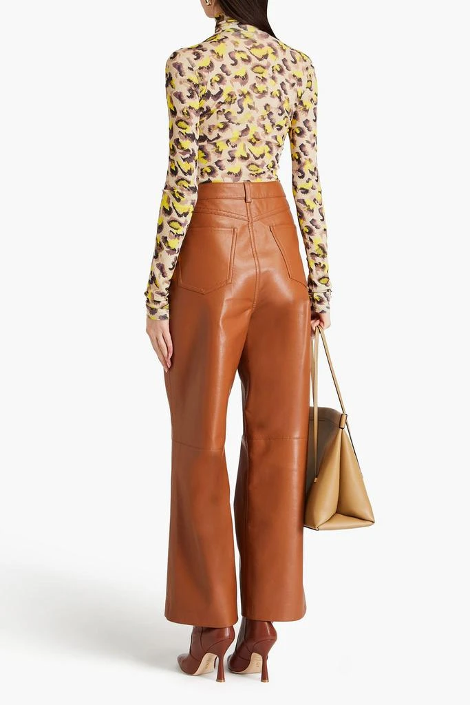 Nanushka Printed jersey turtleneck top 3