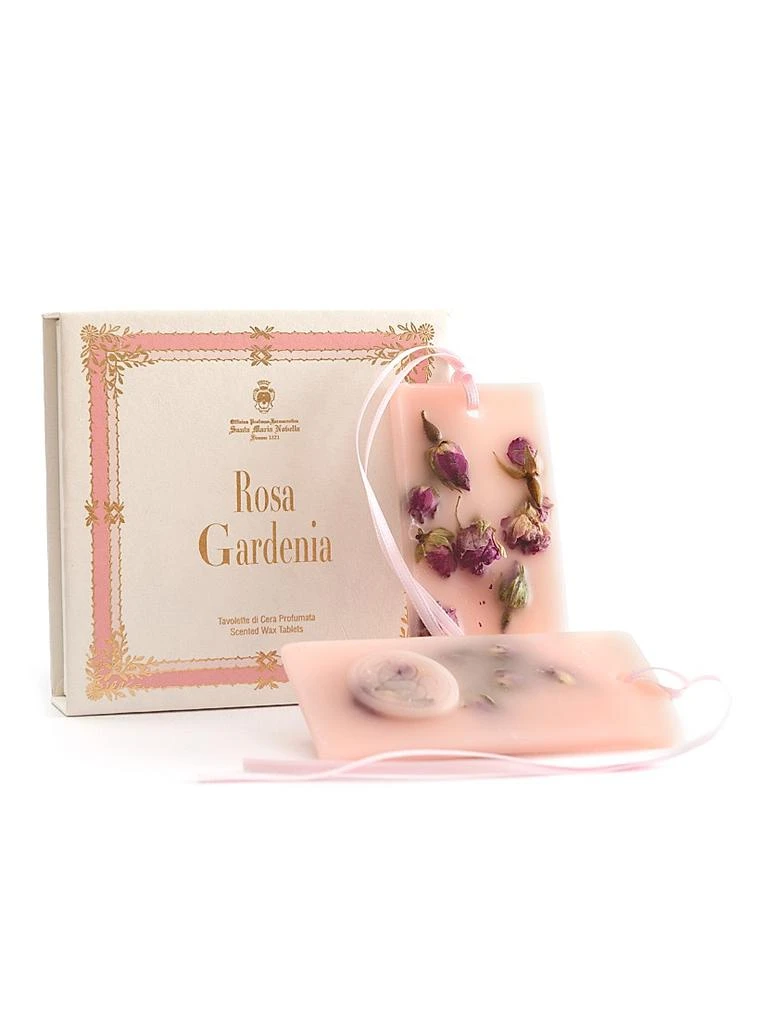 Santa Maria Novella Firenze 1221 Edition Rosa Gardenia 2-Piece Wax Tablet Set 1