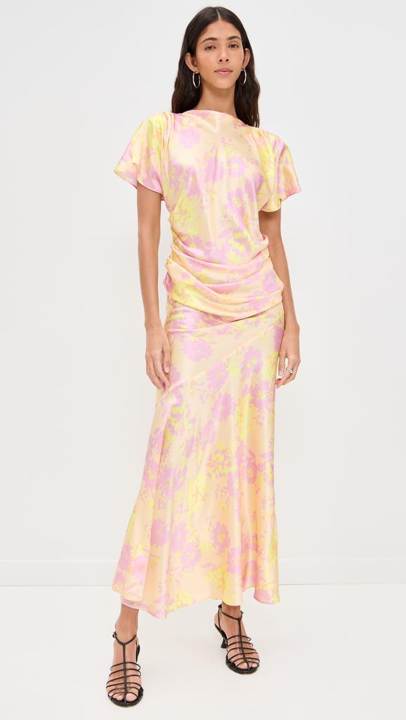 Lee Mathews Annette Drape Dress