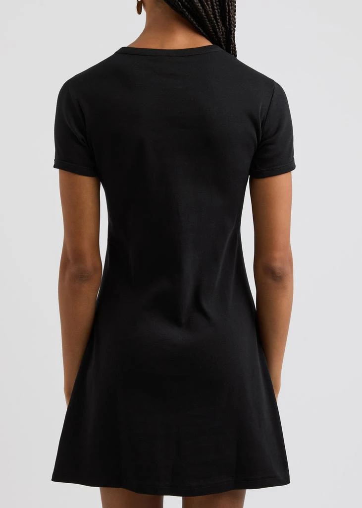 Courrèges Colour-block cotton mini T-shirt dress 3