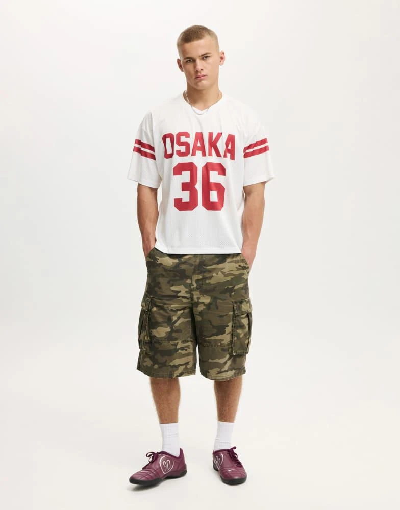 Cotton On Cotton On Football jersey in white 2