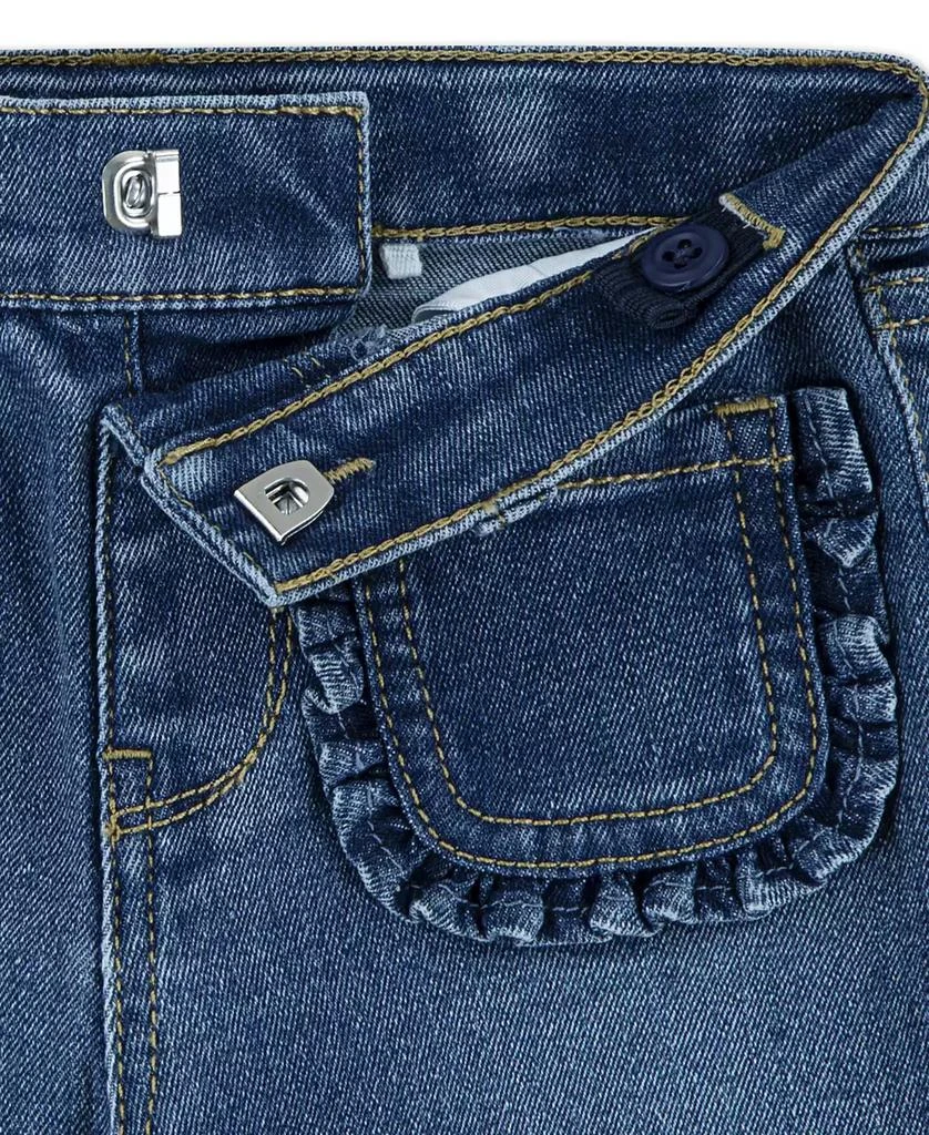 Levi
s Baby Girls Bear Graphic Top and Wide-Leg Jeans, 2 Piece Set 4