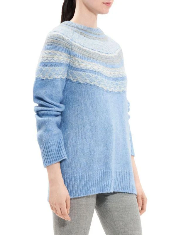 Theory Wool Blend Crewneck Sweater 3
