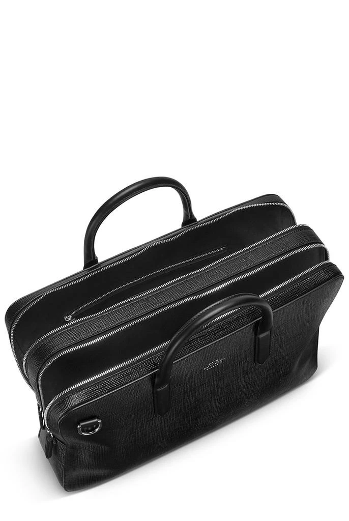 SMYTHSON Lightweight large briefcase in panama 4