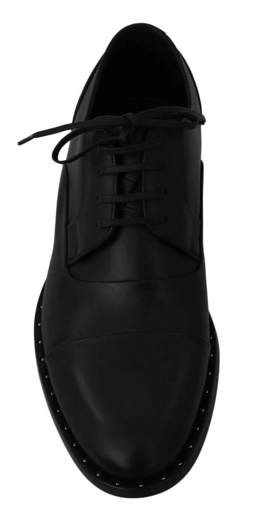 Dolce & Gabbana Dolce & Gabbana  Black Leather Derby Formal Shoes 7