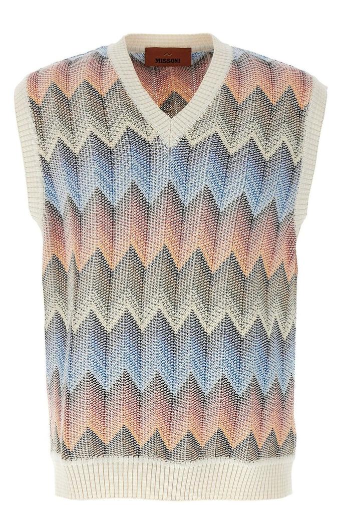 Missoni Missoni Chevron Knitted Vest