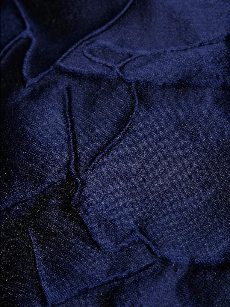 Talbot Runhof Jacquard Fit &amp; Flare Cocktail Dress 7