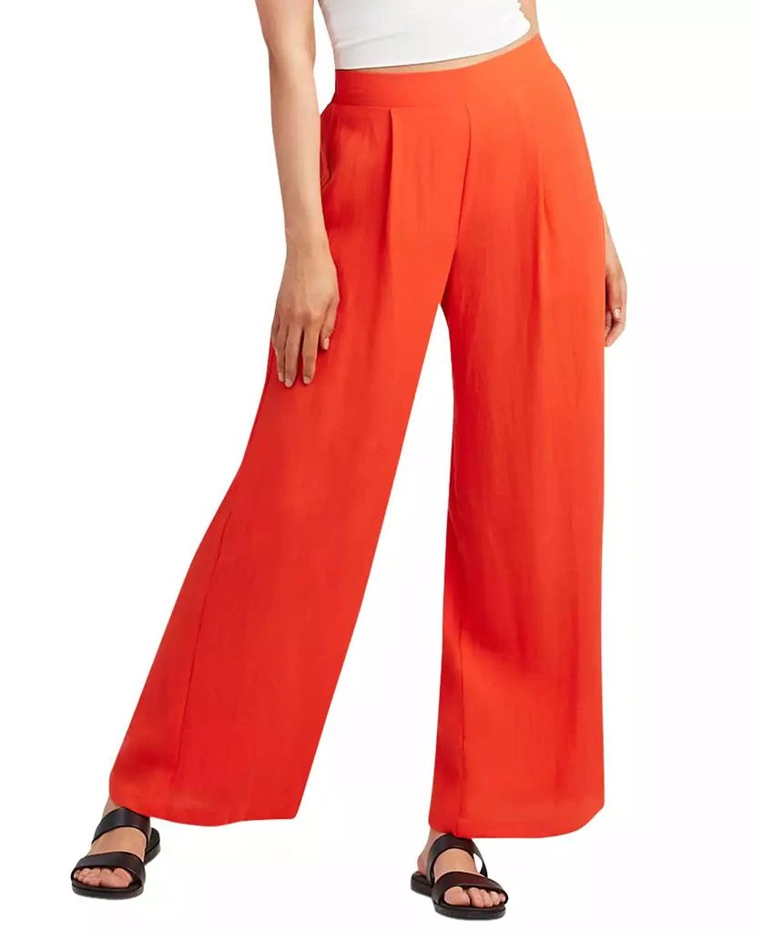 BCX Juniors' Wide-Leg Pull-On Pants 1