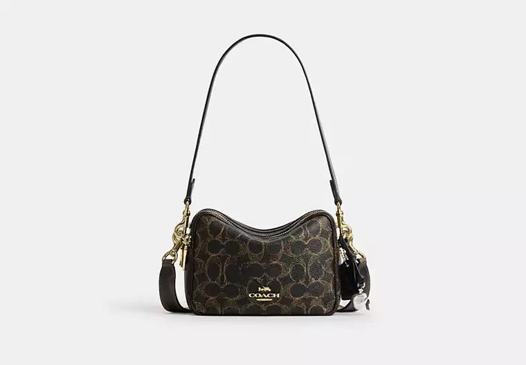 Coach Soho Signature Jacquard Top Handle Shoulder Bag - Crossbody