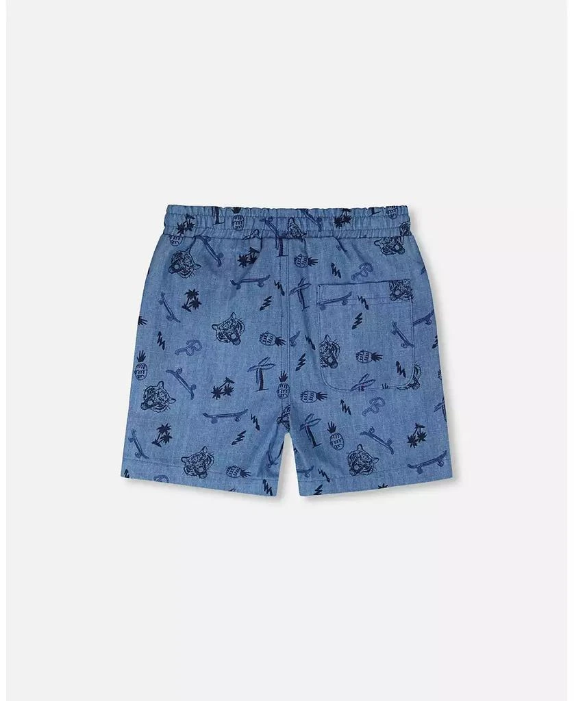 Deux par Deux Big Boys Chambray Shorts 3