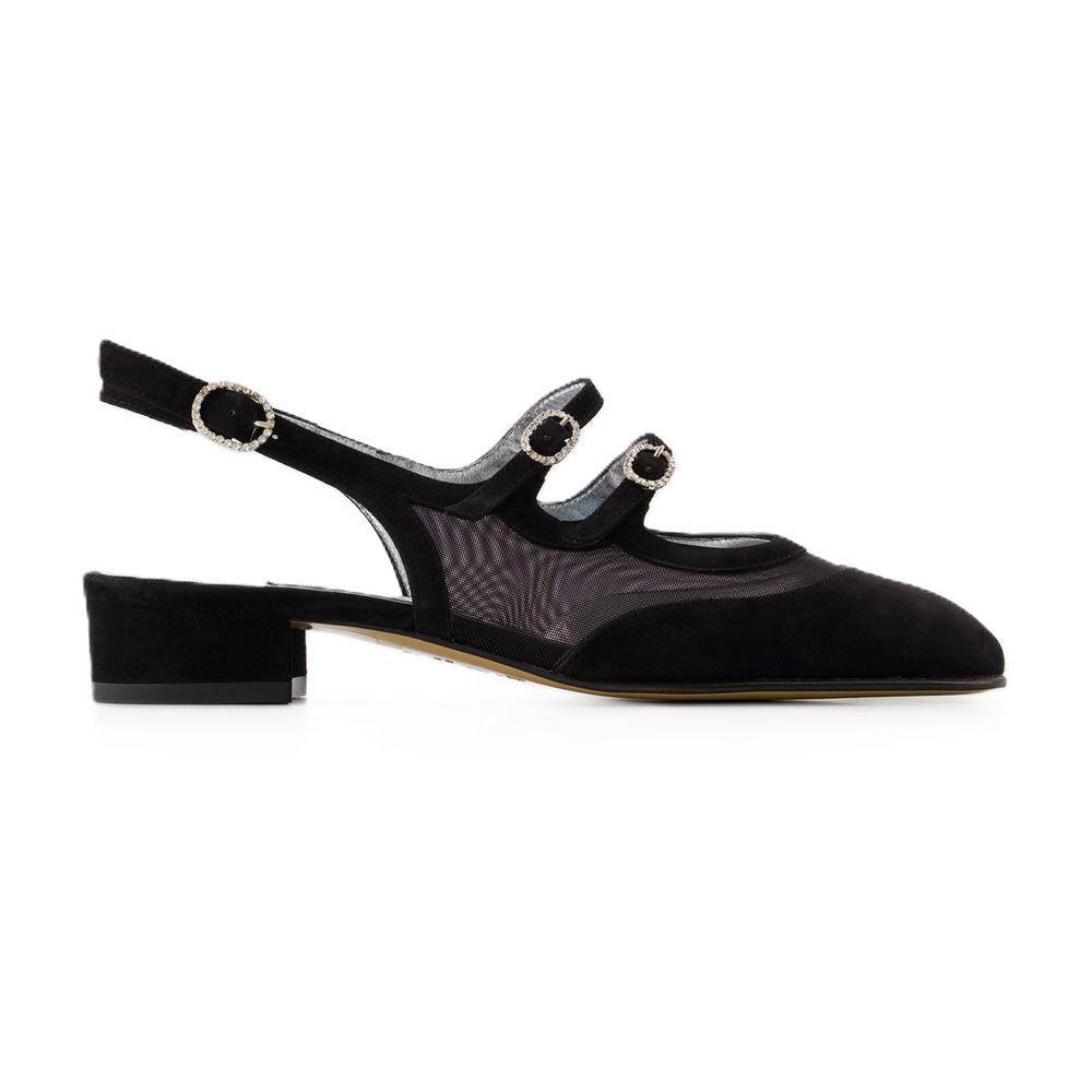 サンダル・ミュール CAREL Peach Night Pumps - Carel - Black - Velvet Carel Paris Carel Paris Peach Night Pumps - High Heels