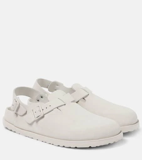 Birkenstock Tokio suede slingback clogs 1