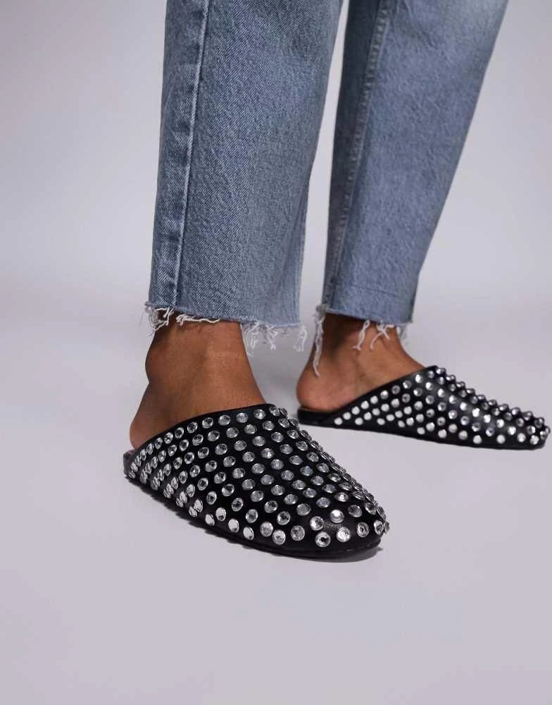 Steve Madden Steve Madden Giules studded mule in black 1
