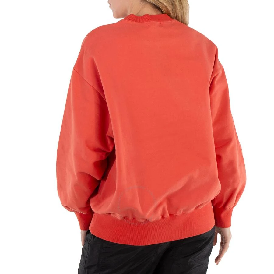 Kolor Kolor Ladies Dal Orange 23SS Logo Print Sweatshirt, Brand Size 2 (Medium) 3
