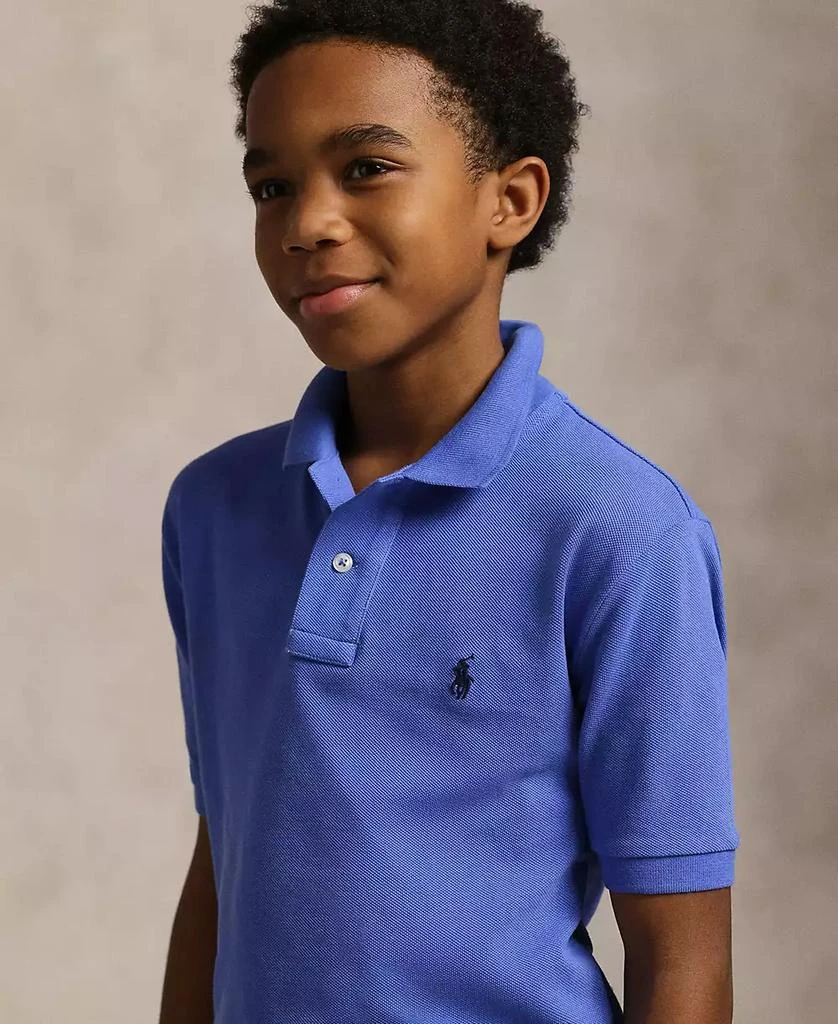 Ralph Lauren Big Boys Cotton Mesh Logo Polo Shirt 4