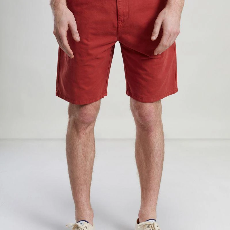 L'Exception Paris Chino Twill Shorts Rust L'EXCEPTION PARIS 1