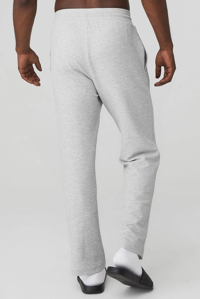 Alo Micro Waffle Fast Break Sweatpant - Athletic Heather Grey 2