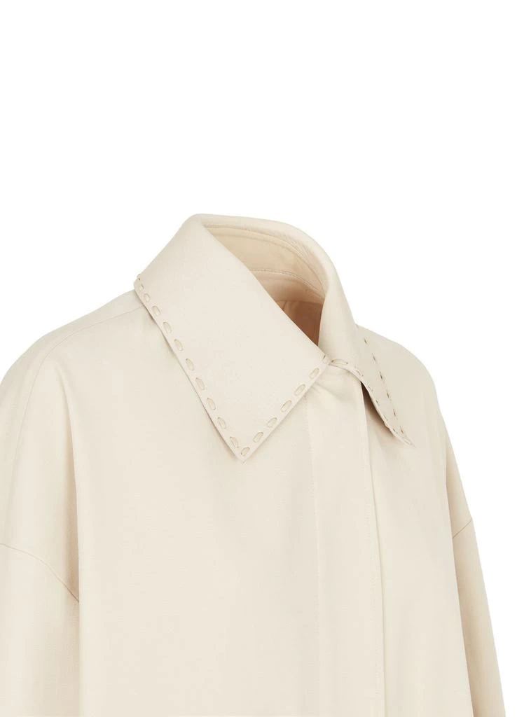 FENDI Oversized single-breasted overcoat 3