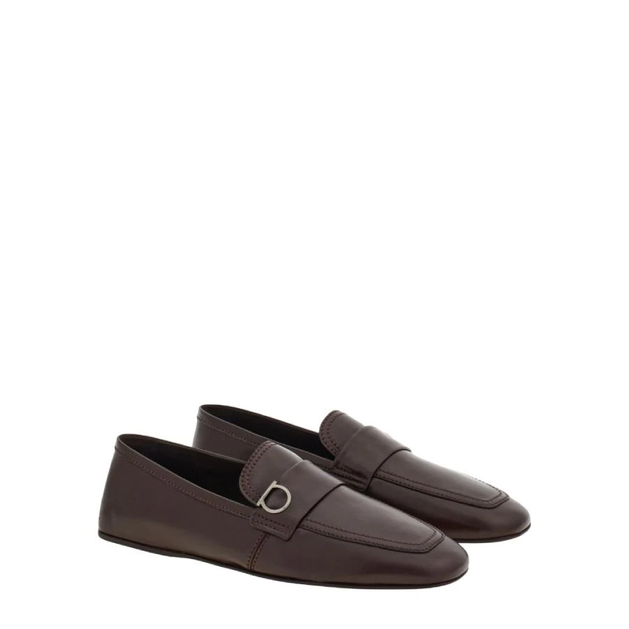 Salvatore Ferragamo Gancini-Plaque Slip-On Loafers 2