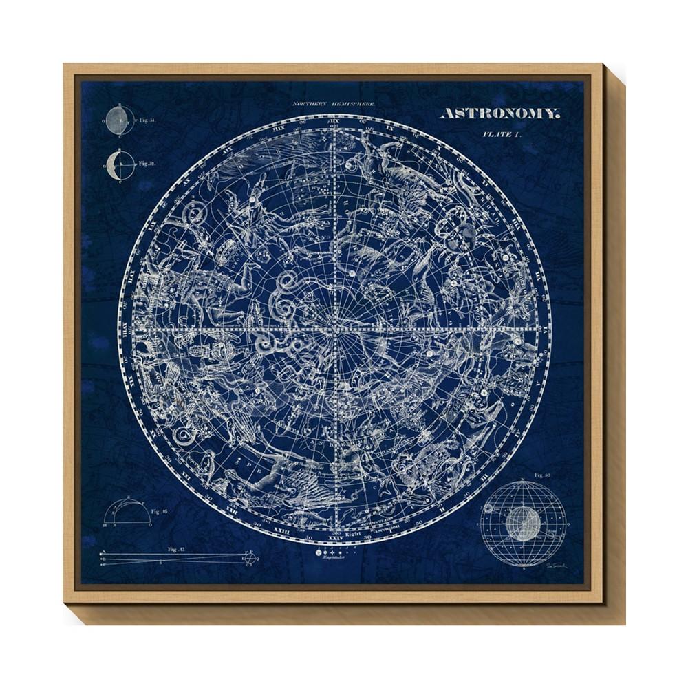 Amanti Art Celestial Blueprint by Susan Schlabach Canvas Framed Art