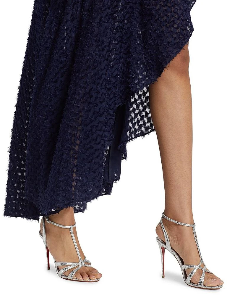 Ramy Brook Lorena Textured High-Low Maxi Dress 6