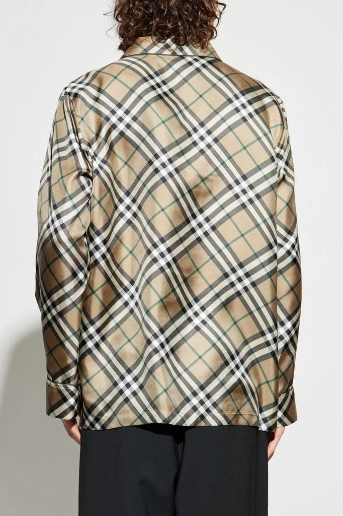 Burberry Burberry Checked Button-Up Pyjama Shirt 3