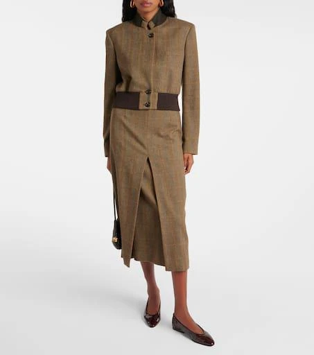 Loro Piana Marty wool and cashmere bomber jacket 2