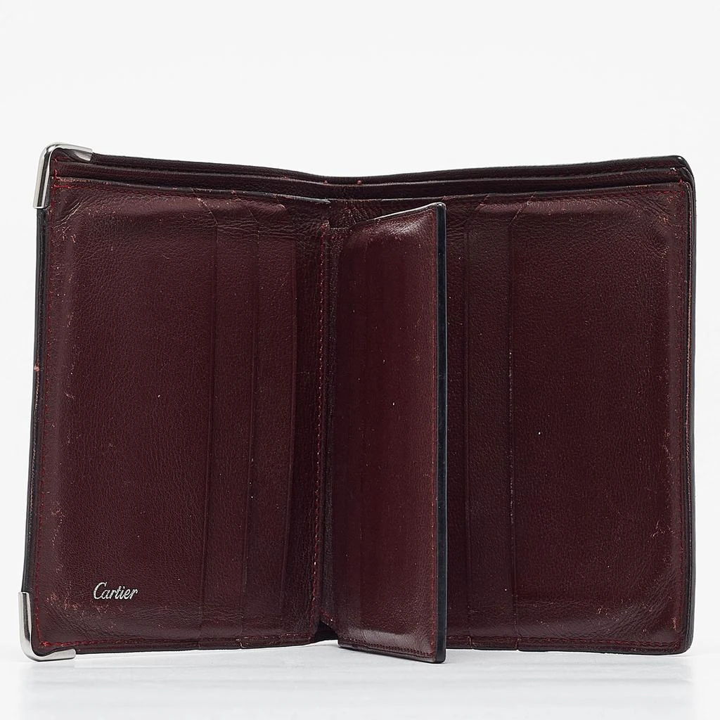 Cartier Cartier Black Leather Must De Cartier Bifold Wallet 2