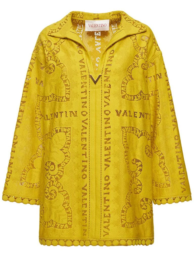 V Logo Cotton Guipure Lace Shirt Dress On Sale Now with Up to 61% Off | Discover Exclusive Deals & Savings at BeyondStyle Authentic Valentino female|women with Limited-Time Discounts, Free V Logo Cotton Guipure Lace Shirt Dress On Sale Now with Up to 61% Off | Discover Exclusive Deals & Savings at BeyondStyle Authentic Valentino female|women with Limited-Time Discounts, Free